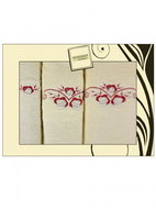 4sleep Dárkové balení ručníků a osušek Artiborda - krémová 75 - Towel Set