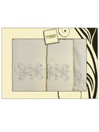 4sleep Dárkové balení ručníků a osušek Artiborda - krémová 76 - Towel Set