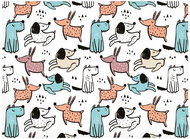 4DAVE Gift wrapping paper doggie - Wrapping Paper