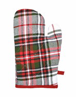 Forbyt Christmas kitchen mitt Cube green 1 piece, 18 × 28 cm - Oven Mitt