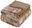 Microfleece blanket sheep/boy 160 × 200 cm, Mourek walnut