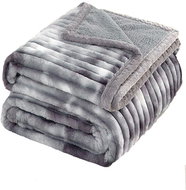 4sleep Microplush blanket sheep/lamb 160 × 200 cm, Mourek grey - Blanket