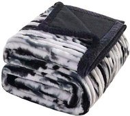 4sleep Microplush blanket sheep/lamb 160 × 200 cm, Mourek black - Blanket