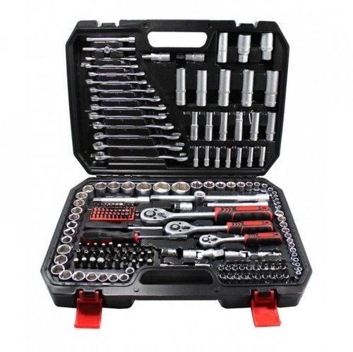 FORCEKRAFT 1/4", 3/8", 1/2", 216 pcs - Socket Wrench Set - Main image