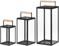 4Living Sada kovových luceren Jupiter, 3 ks - Lucerna