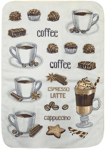 4sleep 40 × 60 cm, Coffee espresso latté - Microfiber Cloth - Main image