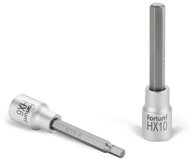 Fortum (4700630) socket, extended Allen, 1/2", HX 10, L 100 mm, CrV/S2 - Socket Head