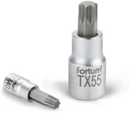 Fortum (4700721) TORX socket, 1/2", TX 25, L 55 mm, CrV/S2 - Socket Head