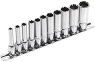 Extol Premium (8818110) extended, MULTI-LOCK, set of 11, CrV - Socket Head