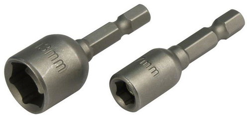 Kito (4810612) HEX drill socket, magnetic, 12 × 48 mm, CrV - Drive Socket - Main image