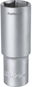Fortum (4700521) hlavice nástrčná prodloužená, 1/2", 21 mm, L 77 mm, 61CrV5 - Nástrčná hlavice