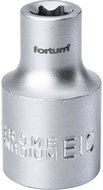 Fortum (4700700) socket, internal TORX, 1/2", E 10, L 38 mm, 61CrV5 - Socket Head