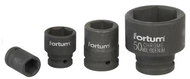 Fortum (4703027) Impact socket, 3/4", 27 mm, L 52 mm, CrMoV - Socket Head