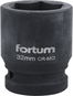 Fortum (4703032) hlavice nástrčná rázová, 3/4“, 32 mm, L 54 mm, CrMoV - Nástrčná hlavice