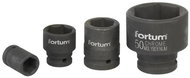 Fortum (4703075) Impact socket, 3/4", 75 mm, L 90 mm, CrMoV - Socket Head