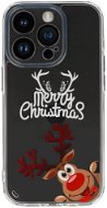 Tel Protect Christmas iPhone 15 Pro - vzor 1 Veselé sobí Vánoce - Phone Cover