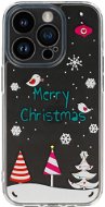 Tel Protect Christmas iPhone 15 Pro - vzor 4 Veselé Vianoce - Kryt na mobil