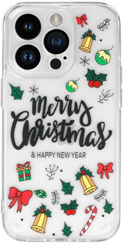 Tel Protect Christmas iPhone 13 Pro - vzor 3 Vánoční ozdoby - Phone Cover - Main image