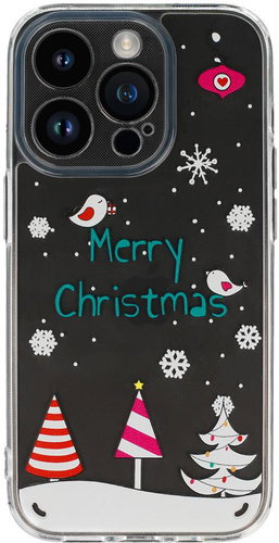 Tel Protect Christmas iPhone 13 Pro - vzor 4 Veselé Vánoce - Phone Cover - Main image