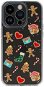 Tel Protect Christmas iPhone 12/ iPhone 12 Pro - vzor 2 Sweet cookies - Phone Cover