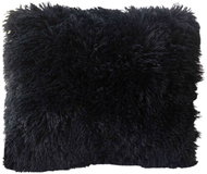 Jerry Fabrics Long pile pillowcase black 40 × 40 cm - Pillowcase