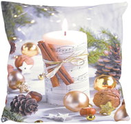 Forbyt Christmas cover Candle, notes 40 × 40 cm - Pillowcase