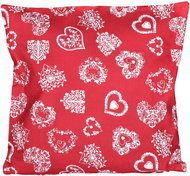 Forbyt Christmas cover Heart on red 40 × 40 cm - Pillowcase