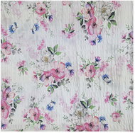 4sleep Decorative crepe pillowcase 40 × 40 - Apple blossoms on white - Pillowcase