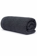 4sleep Terry towel 50 × 100 cm - ruby graphite 28 - Towel