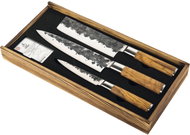 FORGED Olive 3 ks, výška 40 mm, délka 399 mm - Knife Set