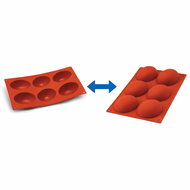 Silikomart Silicone mould Half Egg - Baking Mould