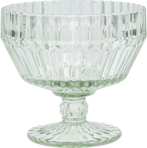 FORTESSA Archie stem bowl, glass, 0,3 l, height 100 mm, 6 pcs, sage green - Glass - Main image