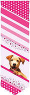 4sleep Panel curtain for children 50 × 160 cm - Dog pink - Drape