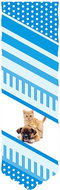 4sleep Panel curtain for children 50 × 160 cm - Dog and cat blue - Drape
