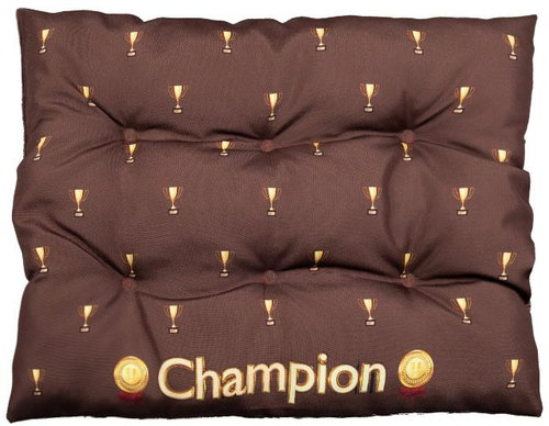 4sleep Dog bed L 60 × 50 cm Champion - brown - Pet Bed - Main image