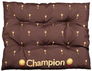 4sleep Pelíšek pro psa XL 100 × 75 cm Champion - hnědý - Pelíšek