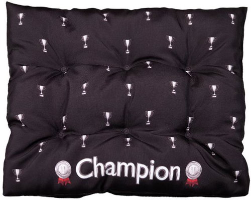 4sleep Dog bed XL 100 × 75 cm Champion - silver - Pet Bed - Main image
