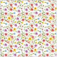 4sleep Tablecloth 75 × 75 cm, coloured flowers - Tablecloth