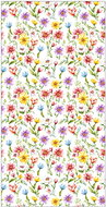 4sleep Tablecloth 50 × 100 cm, coloured flowers - Tablecloth
