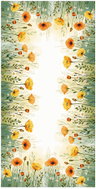 4sleep Tablecloth 50 × 100 cm, meadow with poppies - Tablecloth