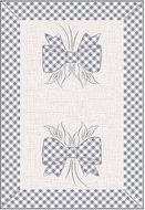 4sleep Tablecloth/placemat 30 × 45 cm, ribbon beige - Tablecloth