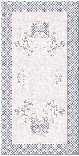 4sleep Tablecloth 50 × 100 cm, bow beige - Tablecloth - Main image