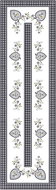 4sleep Tablecloth/runner 40 × 140 cm, heart folk - Runner