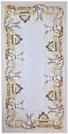 4sleep Velikonoční ubrus 150 × 40 cm - Zajíčci a domeček - Runner