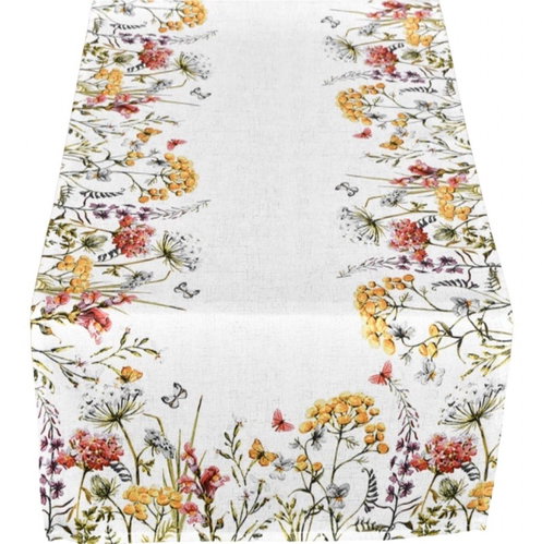Forbyt All-season tablecloth Meadow flowers 40 × 90 cm - Tablecloth - Main image