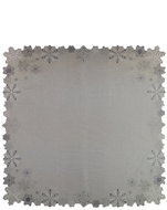4sleep Christmas tablecloth flakes grey 30 × 45 cm - Tablecloth