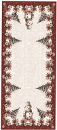 4sleep Christmas tablecloth snowmen red 40 × 90 cm - Tablecloth