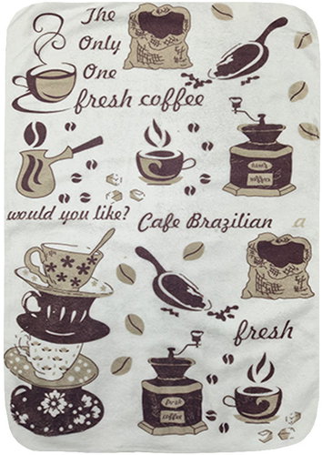 4sleep 40 × 60 cm, Coffee Brazilská káva - Microfiber Cloth - Main image