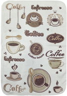 4sleep 40 × 60 cm, Coffee house - Microfiber Cloth