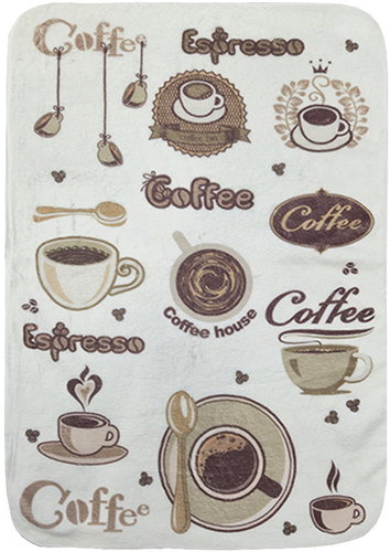 4sleep 40 × 60 cm, Coffee house - Microfiber Cloth - Main image